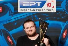 Henrik Hecklen Posts his best career score at the €10,300 High Roller for €503,700 at EPT Prague 2018